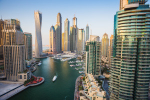 Dubai Marina. UAE